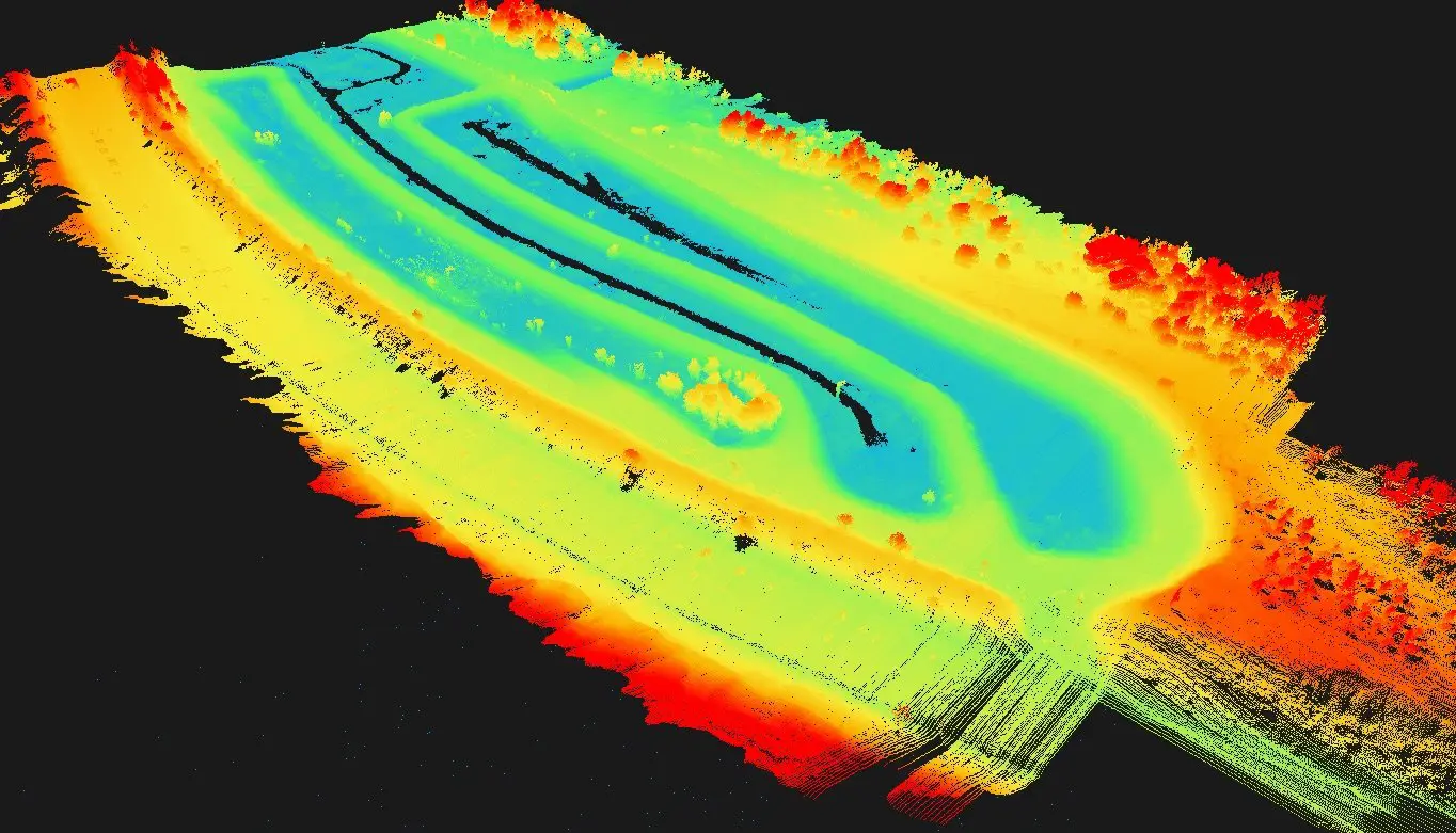 lidar point cloud field mapping